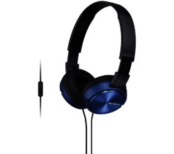 SONY  MDR-ZX310APL Headphones - Blue
